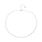 Dainty Stainless Steel Circle Necklace Cuban Chain CS-N8576