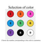 Custom Color Name Necklace MN2010