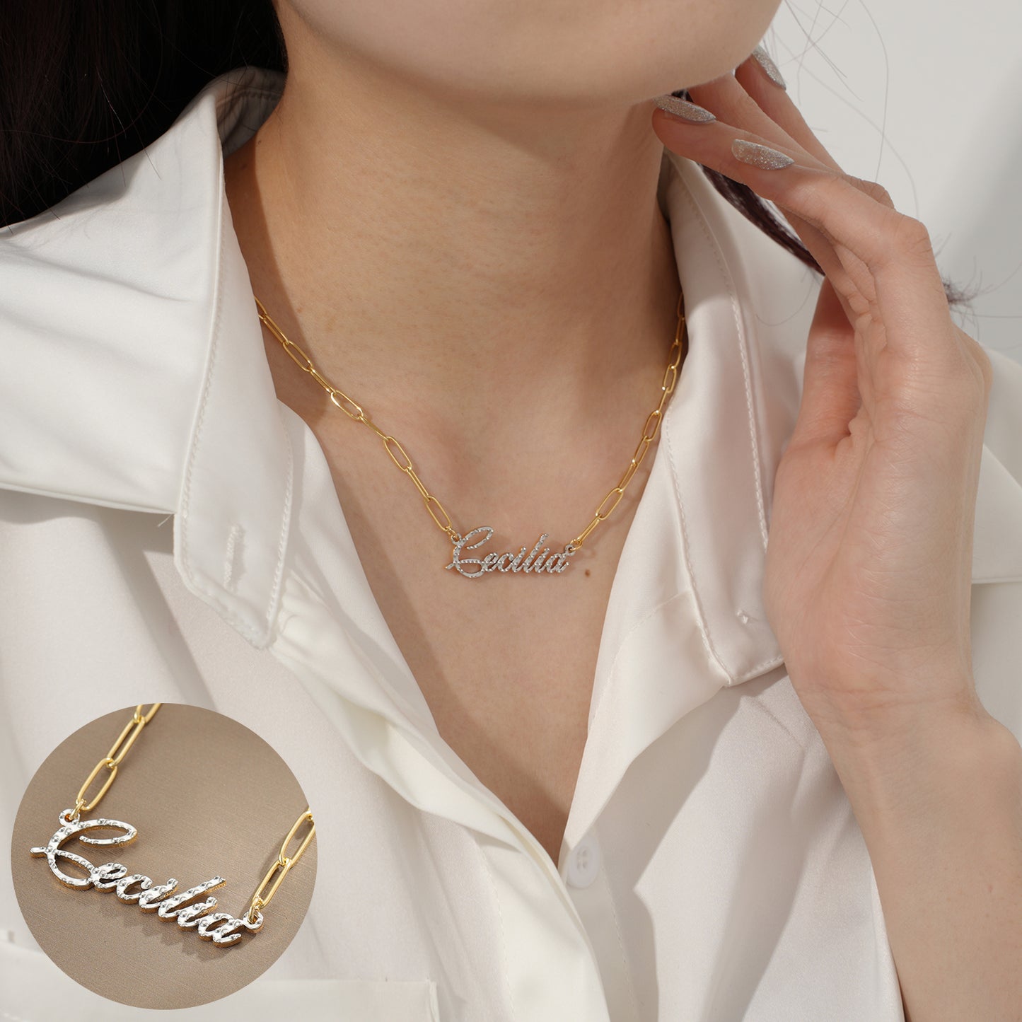 Custom Name Necklace QFN3035
