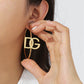 Custom Name Letters Hoop Earring QHE6001