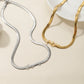 Custom Name Necklace Herringbone Chain QF-N8671