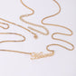 Customized Name Waist Chain With Cursive Font - QY3559