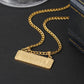 custom name plate necklace QSN3028