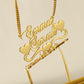 Two Names Necklace QN8803