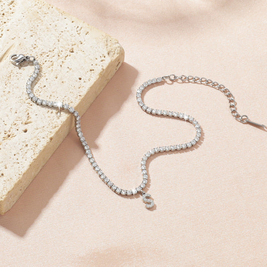 Custom Initial Alphabet Anklets  SSA3102
