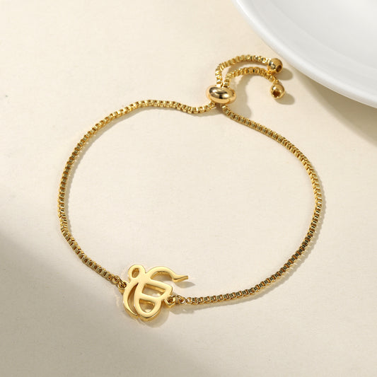 Goldperlenarmband DB220802