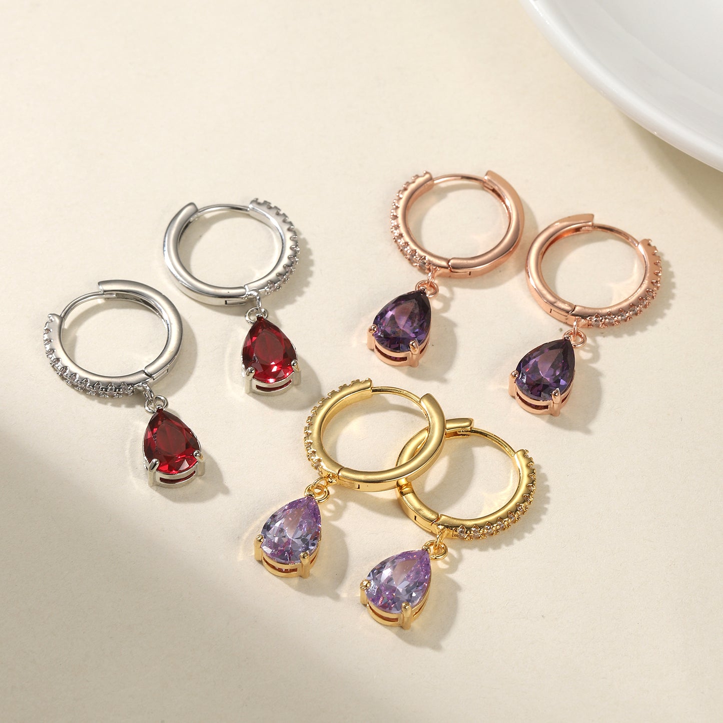 Ice Out Evil Eye Ohrringe QE493