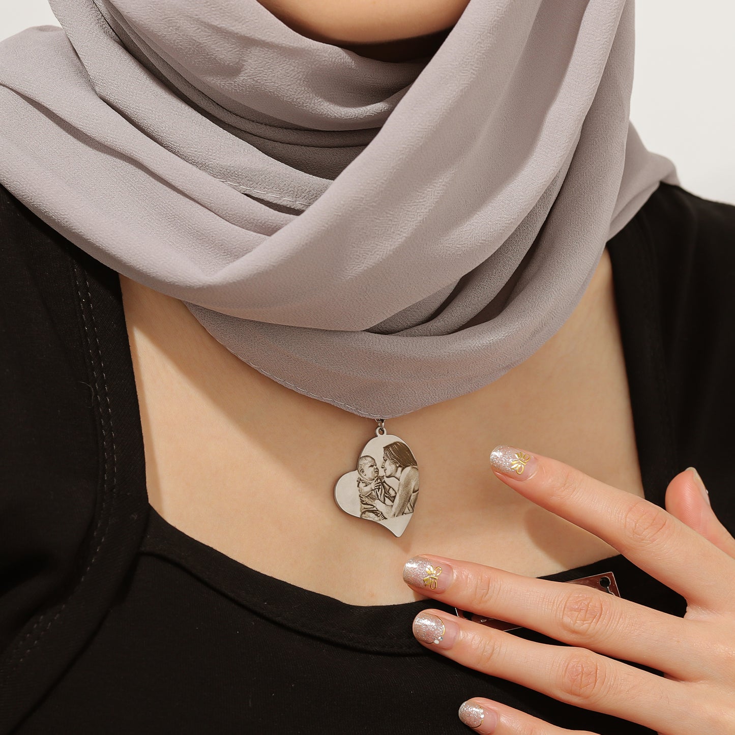 Custom Photo Necklaces QDN3072