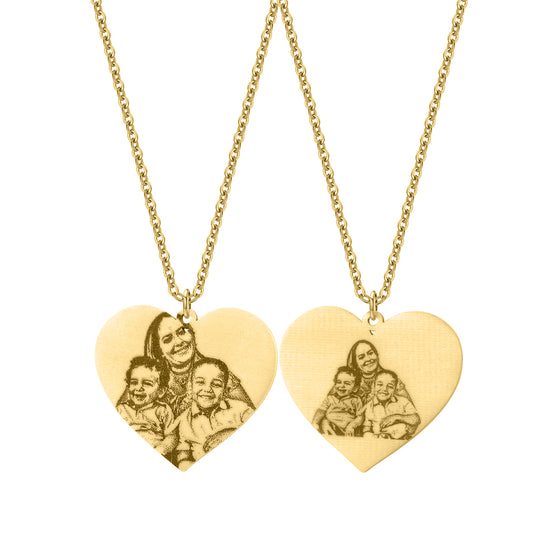 Custom Photo Necklaces QDN3053