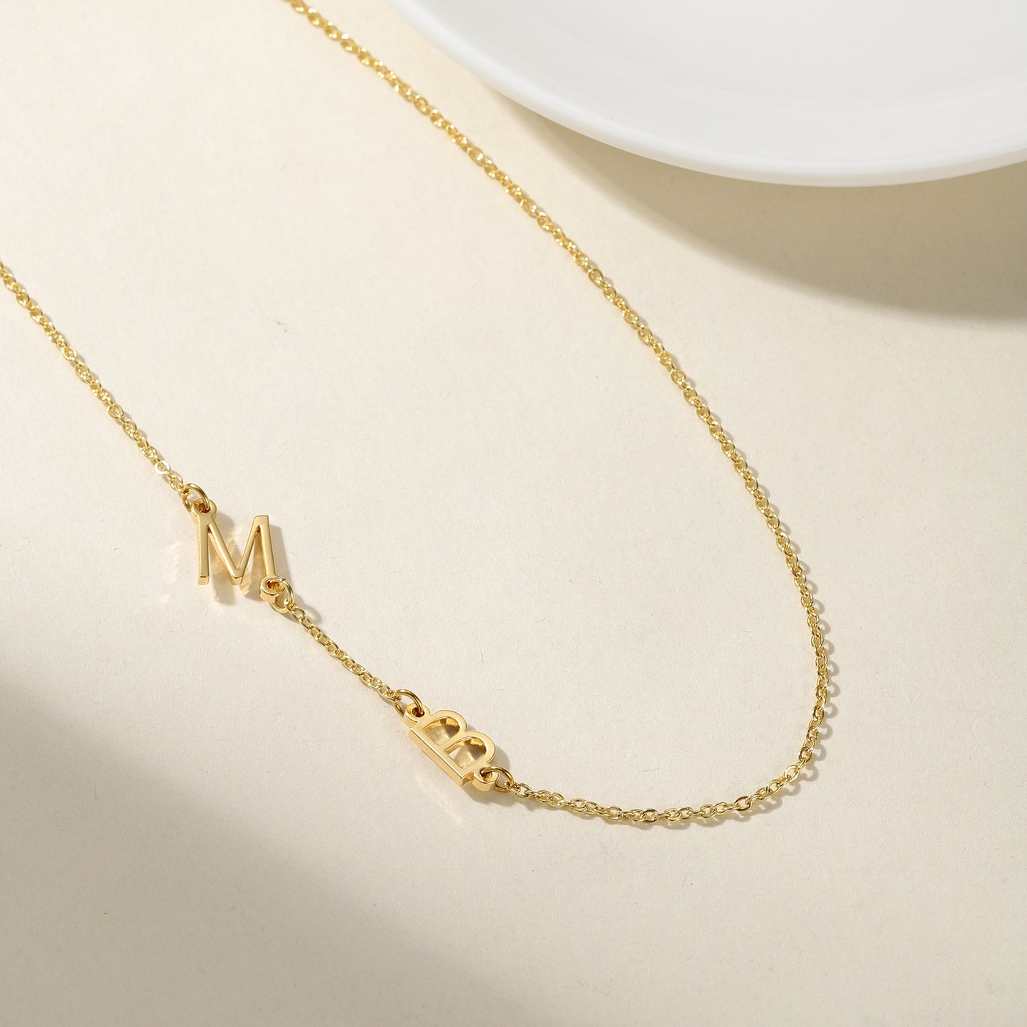 Custom Initial Letters Necklace SN-N8810