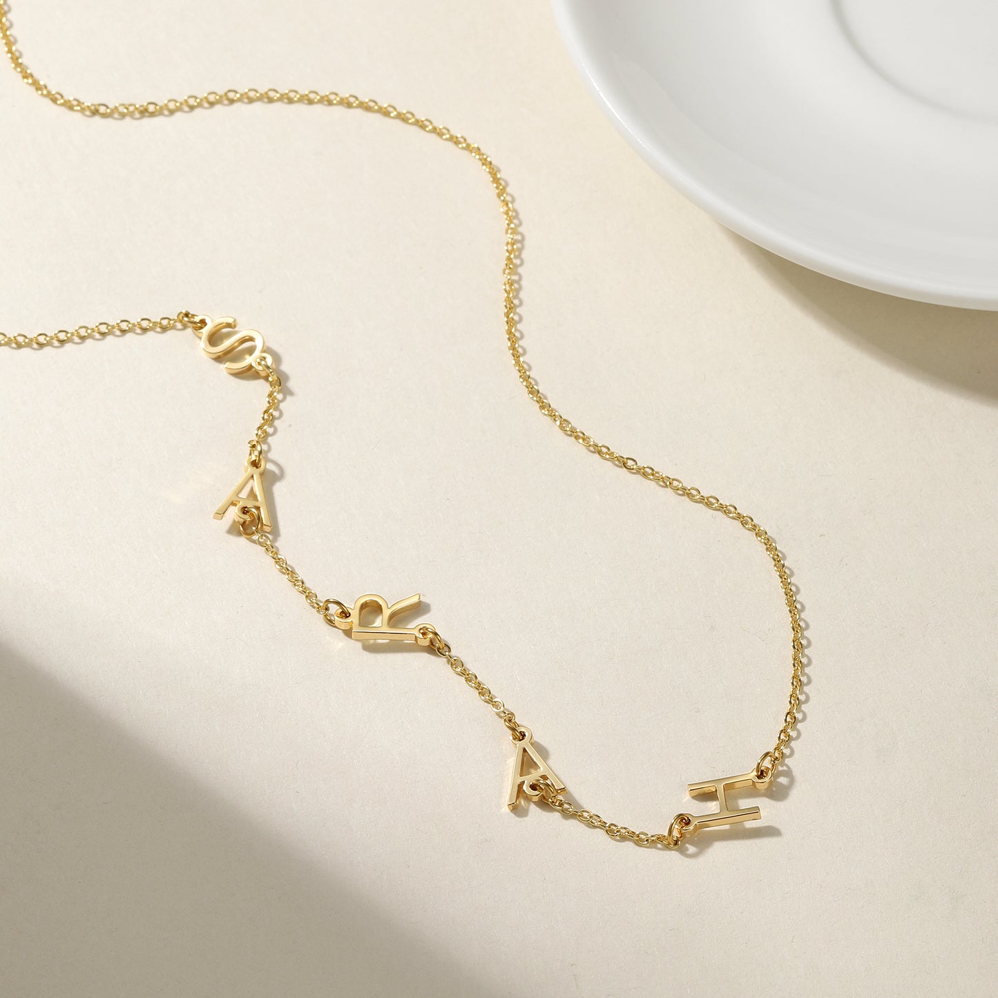 Custom Initial Letters Necklace SN-N8810