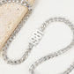 Custom Name Bracelet With Cuban Chain QHB3115