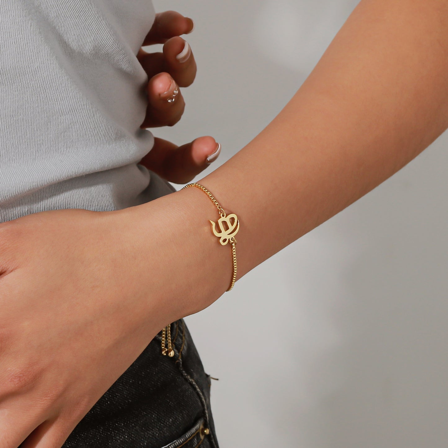 Goldperlenarmband DB220802