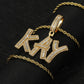 Rope Chain Iced Out Bling Necklaces CSN3083