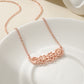 Birthday Flower Necklace QN-N8770