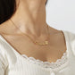 Stethoscope Name Necklace QN-N8594