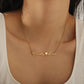 Customized Name Couple Necklace With Heart Design Valentine's Day Gift - QNN3513