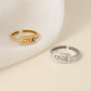 Custom Hollow Name Diamond Ring MR2114