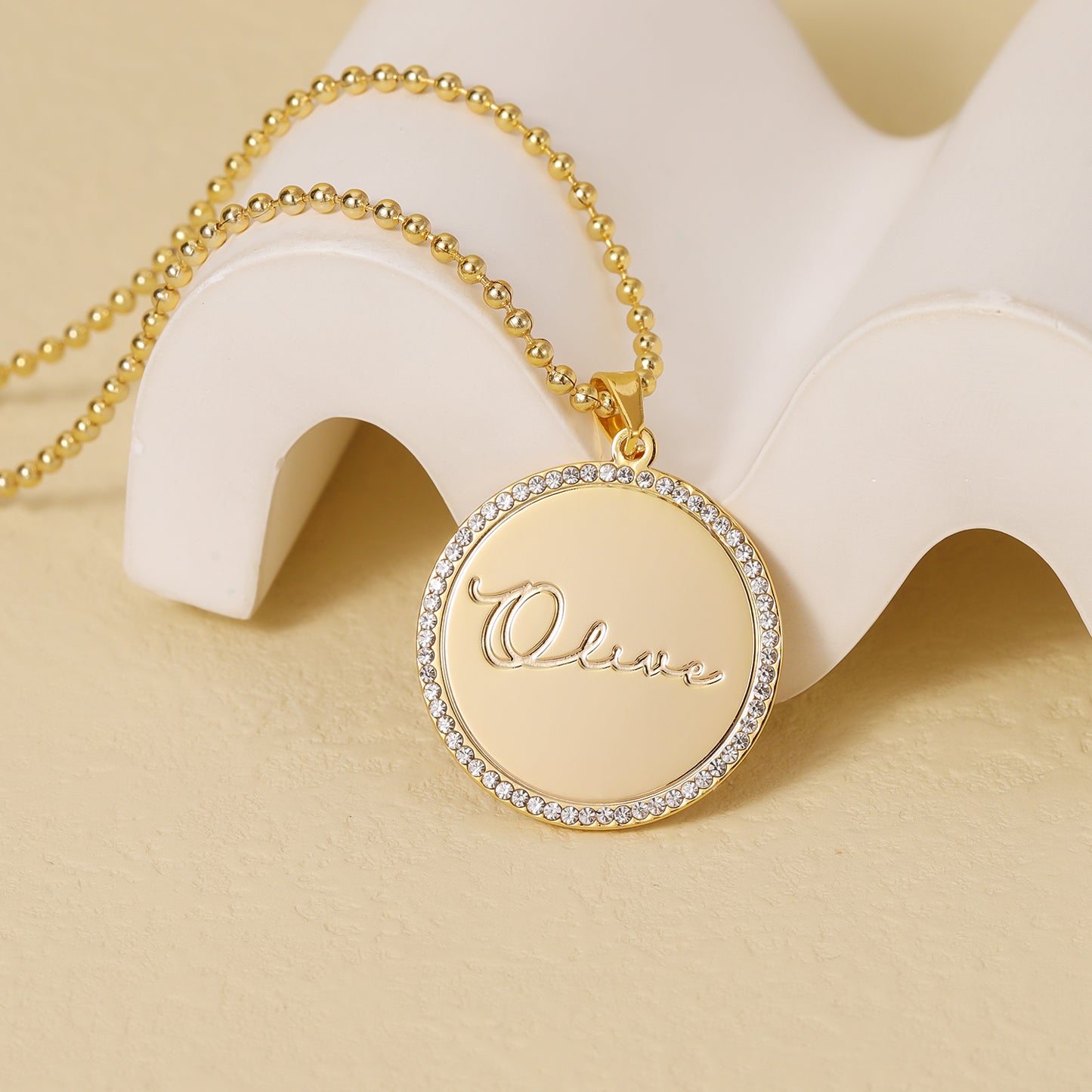 Custom Name Diamond Necklace QSN3023
