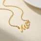 Custom Initial Letter Necklace Mother's Day Gift QN-N8684