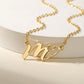 Custom Initial Letter Necklace Mother's Day Gift QN-N8684