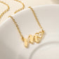 Custom Initial Letter Necklace Mother's Day Gift QN-N8684