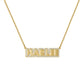 Individuelle Diamant-Halskette QN883 