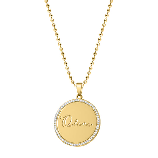 Custom Name Diamond Necklace QSN3023