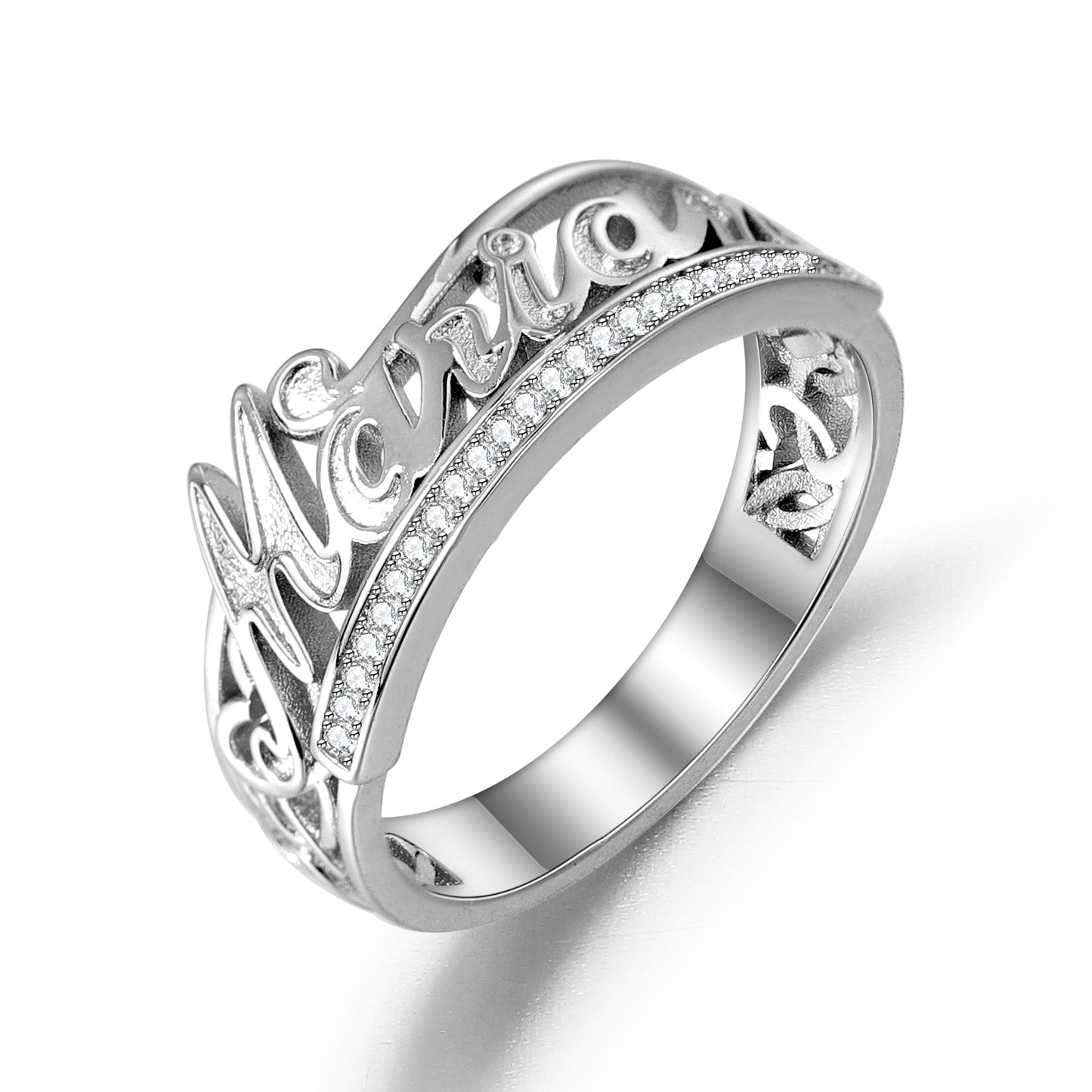 Buchstaben-3D-Ring SR302-2