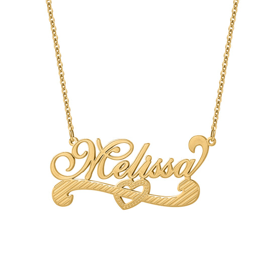 Custom Heart Pendent Necklace QN850