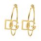 Custom Name Letters Hoop Earring QHE6001