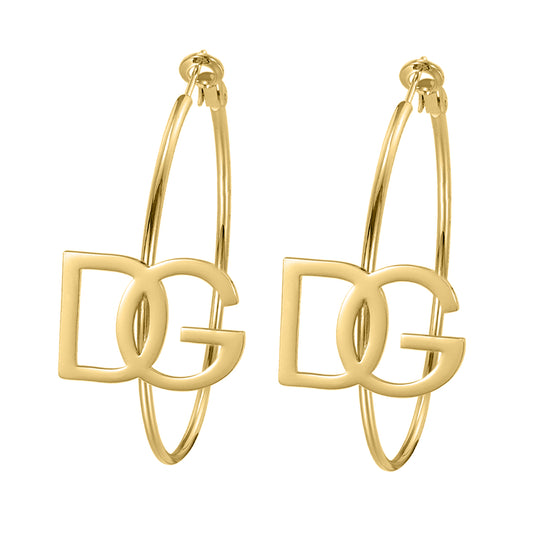 Custom Name Letters Hoop Earring QHE6001