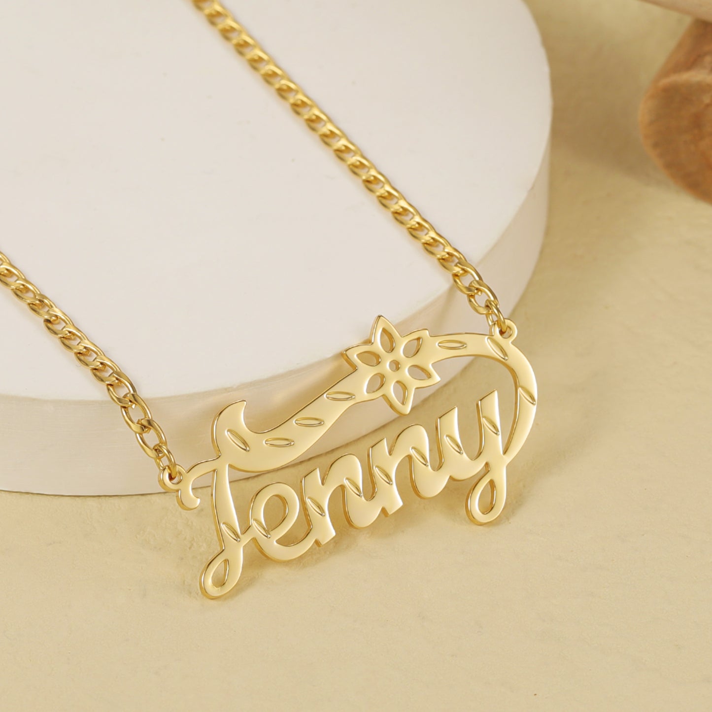 Custom Border Pattern Necklace QFN3004