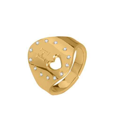 Hip Hop 3D-Namensring QR20993