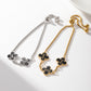 Personalized Clover Name Bracelet For Women  - CFB4040