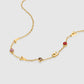 Personalized Name Necklace with Birthstones – Custom Letter Necklace for Women-KCN3811