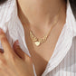 Engrave Name Heart Angel Pendant QN-N8695