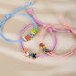 Personalized 3D Colorful Bubble Letter Bracelet Cute Name Jewelry - SCS3638