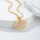 Initials Letters Heart Diamond Necklace SSS3006
