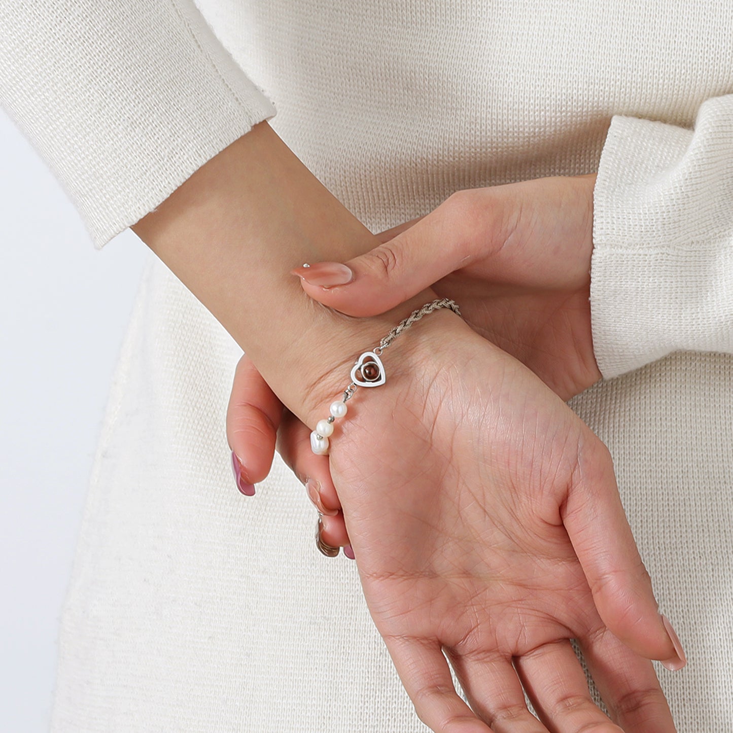 Couple Projection Photo Bracelet TYB898