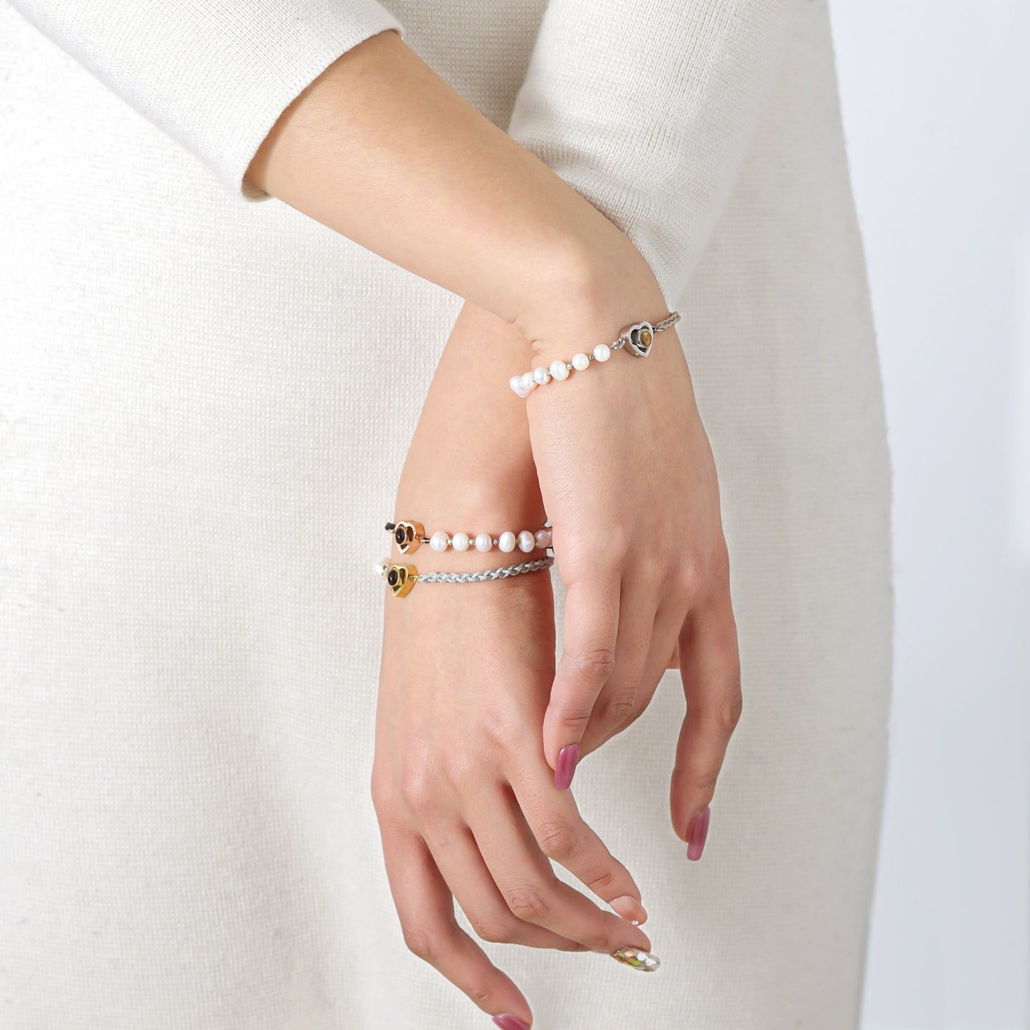 Couple Projection Photo Bracelet TYB898