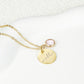 Name Birthstone Personalised Necklace MN857
