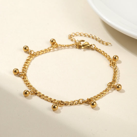 Goldperlenarmband DB220802