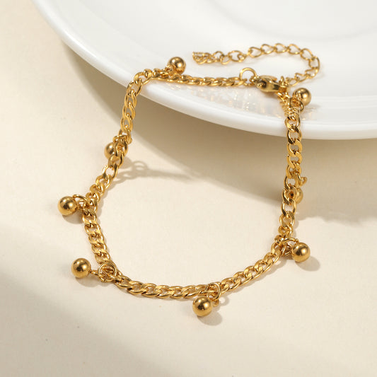 Goldperlenarmband DB220802