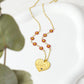 Heart Ayatul Kursi Arabic Necklace  MN2034