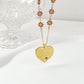 Heart Ayatul Kursi Arabic Necklace  MN2034