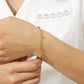 Goldperlenarmband DB220802