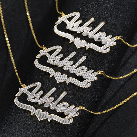 Stainless steel Name Necklace  QN20900