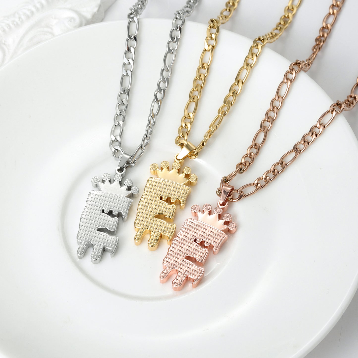 name necklace personalized charm jewelry QFN3145
