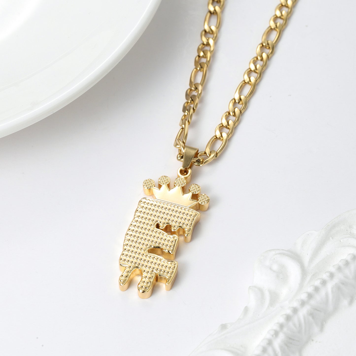 name necklace personalized charm jewelry QFN3145